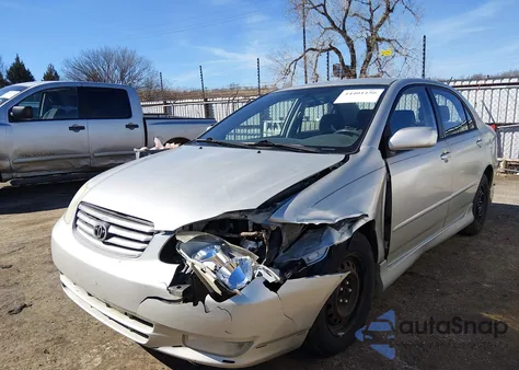 2003 Toyota Corolla S z USA, uszkodzony, nr VIN 1NXBR32EX3Z090405